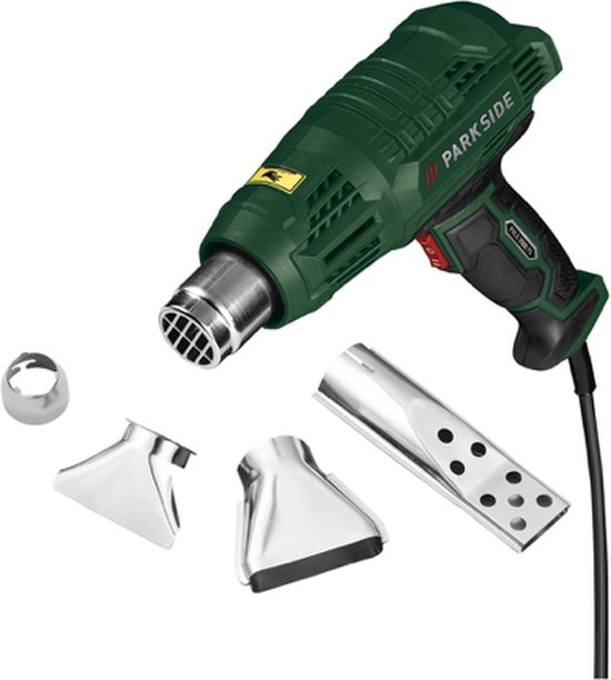 PARKSIDE® Heteluchtpistool 2000W multifunctioneel - heatgun - warmtepistool ook te gebruiken als onkruidbrander of barbucue aansteker van Parkside