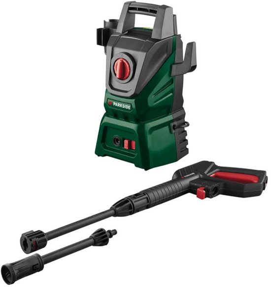 PARKSIDE® Hogedrukreiniger 110 bar - Vermogen: 1400 W - Max. Debiet: 6,5 l/min - Slanglengte: 3 m