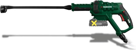 PARKSIDE® Hogedrukreiniger 20V zonder accu - Druk: max. 25 bar - Leveringspercentage: 2,5 l/min. van Merkloos	