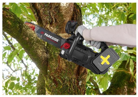 PARKSIDE PERFORMANCE® Accu-kettingzaag 40V zonder batterijen van Merkloos	