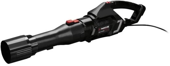 Parkside Performance Elektrische axiale bladblazer 1650 W - incl. rond en plat opzetstuk van Parkside