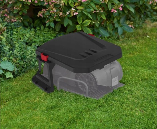 Parkside Robotmaaier Grasmaaier Bescherming - Robotmaaier Garage met opvouwbaar dak