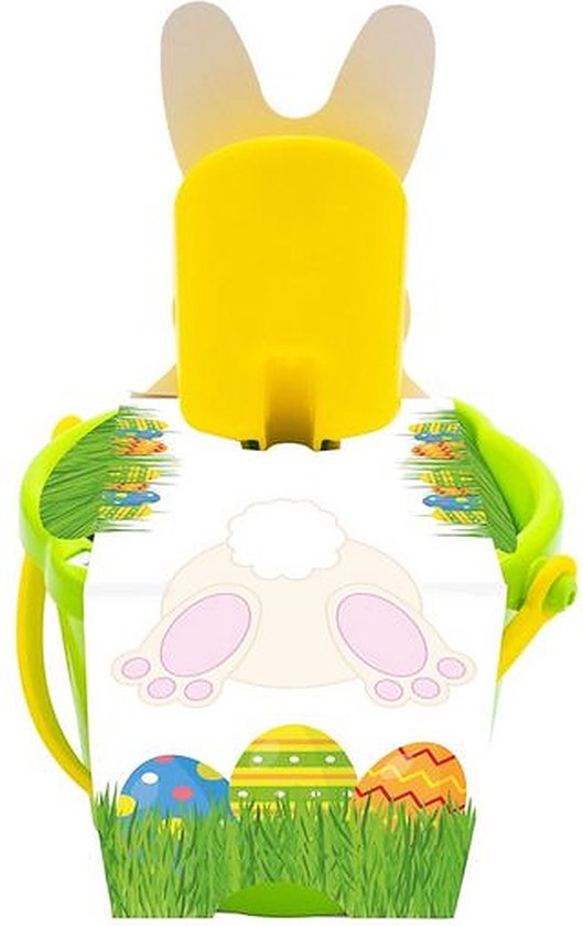 Pasen eieren zoeken met emmer en schep OSTEREI BUDDELEI EMER EN SCHEPJE (SPIELSTABIL) van Spielstabil