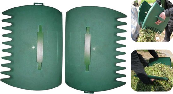 PD® Bladscheppen - set van 2 - Bladschepper - Tuinafval scheppen - Bladverzamelaars - Tuin gereedschap van PD®