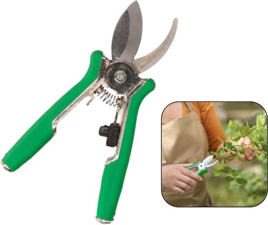 PD® - Snoeischaar - KROM - Extra Scherp! - Bloemenschaar - Plantenschaar - 15 cm - Schaar voor tuinieren van Merkloos	