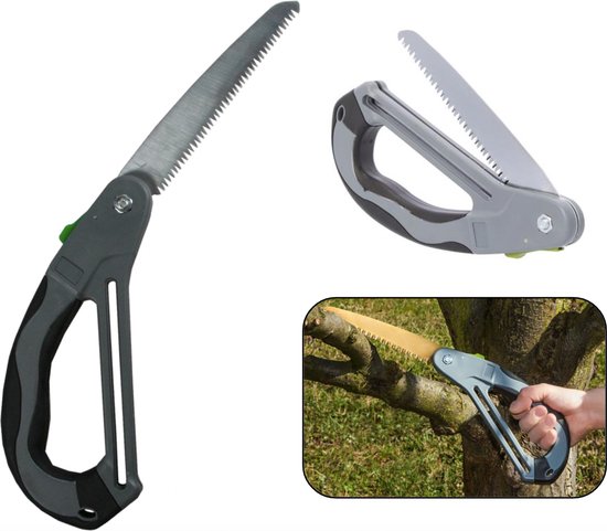 PD® Snoeischaar - Snoeizaag - Takkenzaag - Inklapbaar - EXTRA SCHERP - Koolstofstaal van PD®