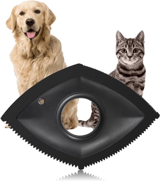Pet Hair Remover for Dog Hair and Cat Hair, Dog Hair Remover, Cat Hair Remover for Home and Car, Fur Removal Brush for Sofa, Bed and Carpet, Quick and Easy to Use van Merkloos	