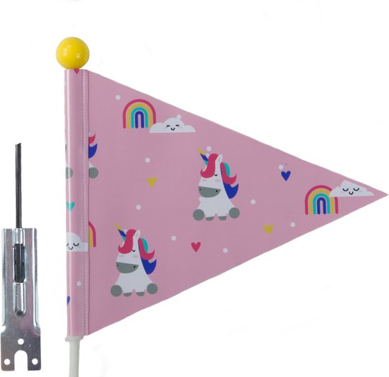PexKids fietsvlag Unicorn van PexKids