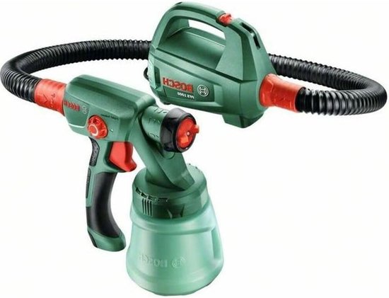 PFS 1000 PFS 1000 + fijne sproeikop groen - Krachtige verfspuit van Bosch Home and Garden.