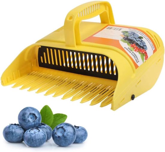 Picker, Fruit Picker Plastic Berry Picker Tool Blueberry Harkes Harvester, Blueberry Rake Scoop voor Bosbessen, Rode Bosbessen en Bosbessen (Bosbessenkiezer)