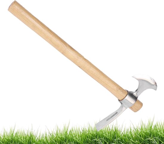 Pickhouweel met Schoffel - Tuinbijl Graafgereedschap - Grond Bewerken - Afneembare Steel - 41 cm - Zilver