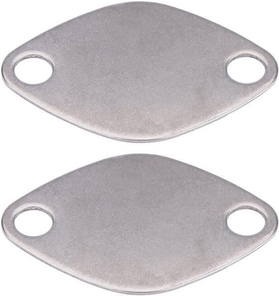 Plaat EGR-klep - Blanking Block Plate Kit - voor ESPACE - LAGUNA - MASTER - TRAFIC - MOVANO van Merkloos	