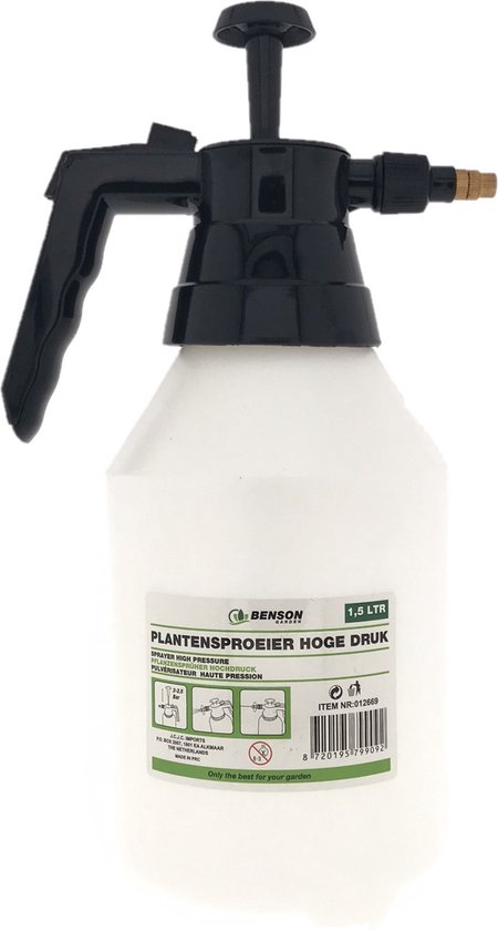 Plantensproeier - Gardenline 1.5 Liter - Hoge Druk - Verstelbare Druk