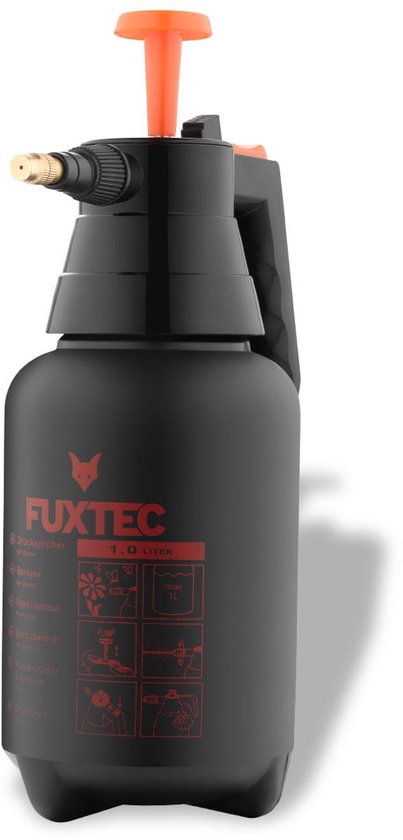 Plantenspuit - FUXTEC FX-DS1L - 1 liter, druk, bemesting, reiniging, ongediertebestrijding