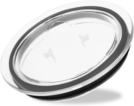 Plastic melkopschuimer deksel - reserveonderdelen - vervanging voor Nespresso Aeroccino 3 3R 3593 3594 van Merkloos	