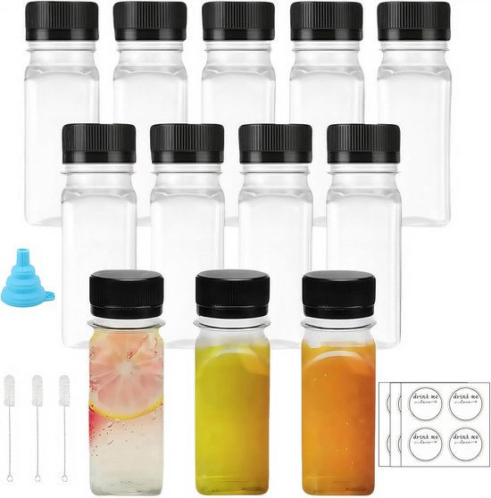 Plastic sapflessen - Tokaneit - Duurzaam en herbruikbaar van Merkloos	