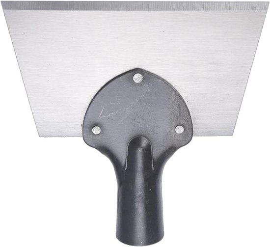Platte Schop - Tuinschep Reiniger - Tuin Onderhoud - Scherpe Rand Precisie - 22x19x3 cm - Staal