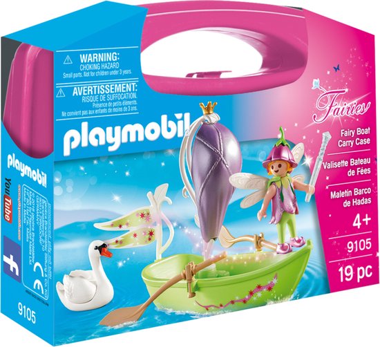 PLAYMOBIL Fairies Fairy Boat Carry Case - 9105 van Playmobil