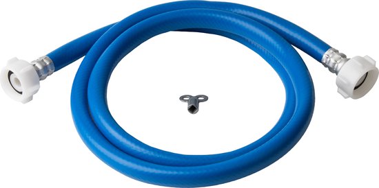 Plieger Vulslangset CV-ketel - Complete set - Met vaste koppelingen - 3/4" - Blauw - 1.5 meter