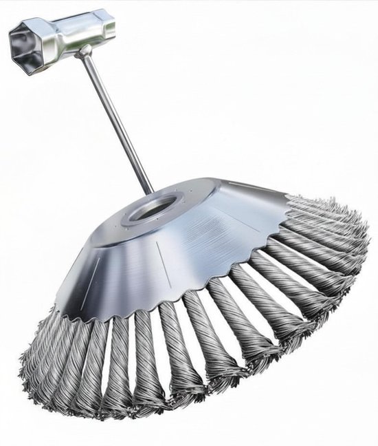 Ploutos®Onkruidborstel - Onkruidverwijderaars - Onkruidverwijderaar Elektrisch - Zilver - 7cm x 21cm x 13cm