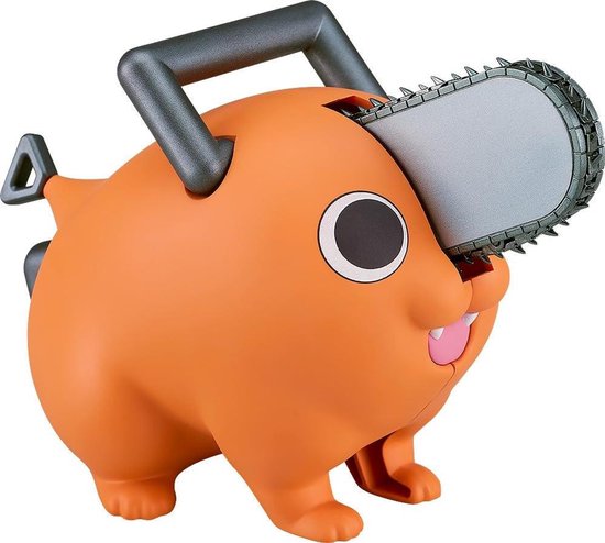 Pochita Figuur - Kettingzaag Man - Model Bouwen - Draaibare Kettingzaag - 9 cm - Meerkleurig