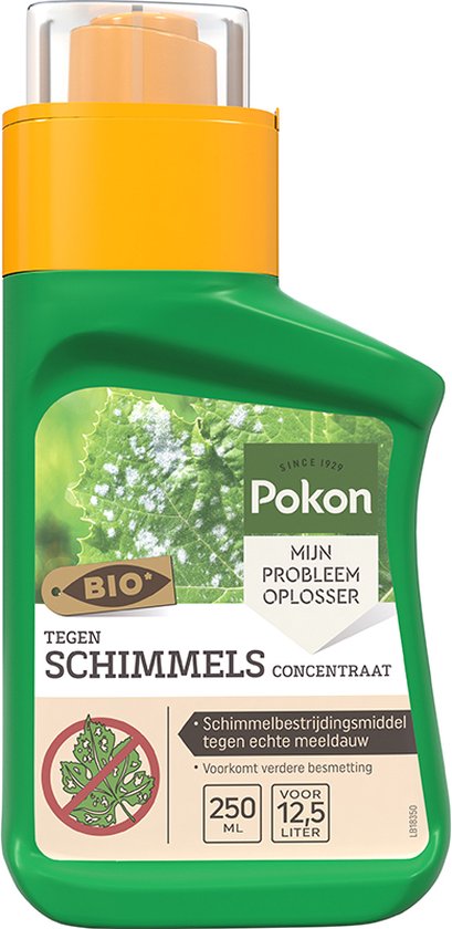 Pokon Bio tegen Schimmels - Concentraat - 250ml - Spuitzwavel - Meeldauw bestrijdingsmiddel - Voldoende voor 125m² van Merkloos	