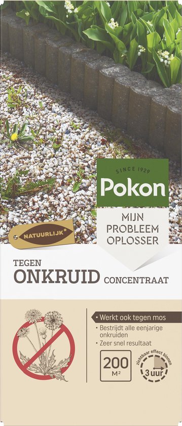 Pokon tegen Onkruid - Concentraat - 450ml - Onkruidbestrijding - Natuurlijk van Merkloos	