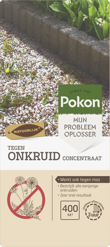 Pokon tegen Onkruid - Concentraat - 900ml - Onkruidbestrijding - Natuurlijk