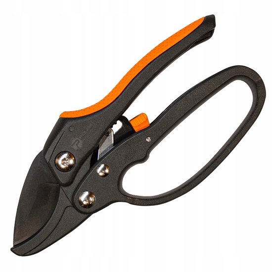 Polax Snoeischaar met Ratelmechanisme - 190mm Tuinschaar van Merkloos	