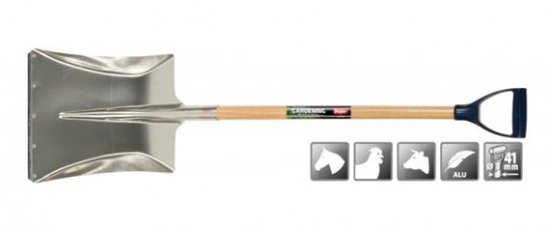 Polet Ballastschop jumbo alu 440x360 d-steel van Merkloos	