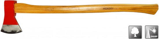 Polet bijl 1800gr met essen steel 900mm van Polet.