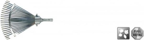 Polet Bladhark verstelbaar 22t van Merkloos	