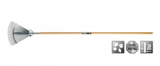 Polet bladhark verstelbaar 22T/410mm met steel van Polet.