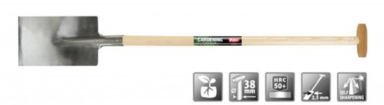 Polet Qt-dulspade antw.270/180 t-steel van Merkloos	