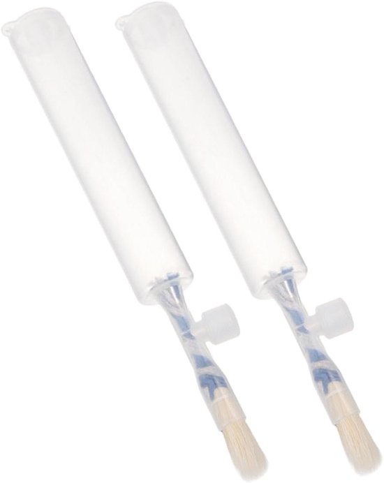 Pollinatietools - Hand Bestuivers - Groente Bestuiven - Gebruiksvriendelijk Ontwerp - 2 Stuks - Transparant
