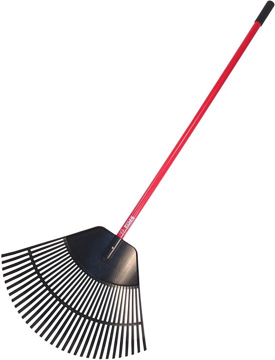 Poly Gazon- en Bladhark met Glasvezel Handvat, 70 cm - Duurzaam en Lichtgewicht van Poly.