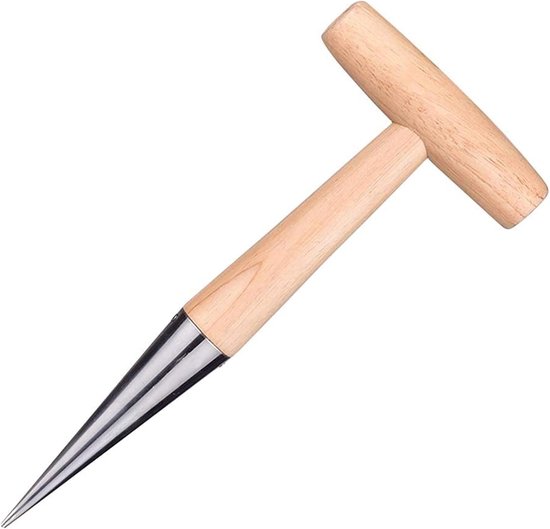 Pootijzer - Professionele pootstok - Multifunctioneel Bloembollenplanter - Efficiënt Tuiniergat Ponser - tuingereedschap - Ergonomisch Handvat - zaaien - Garden - ideaal voor het planten van groenten en bloemen - voor Bemesten /Verplanten van IHomelifestyle
