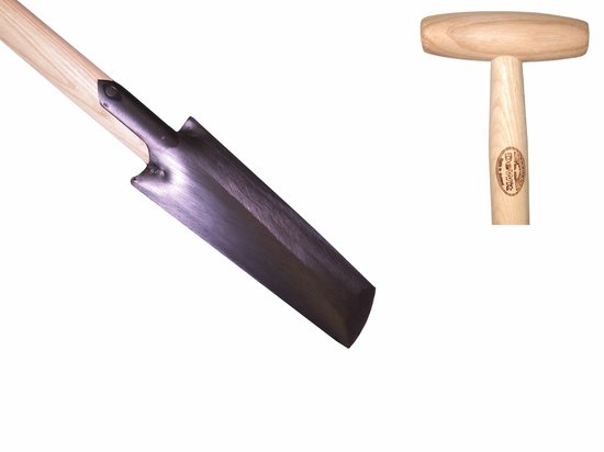 Pootspade essen T-steel 800mm - DeWit® van DeWit