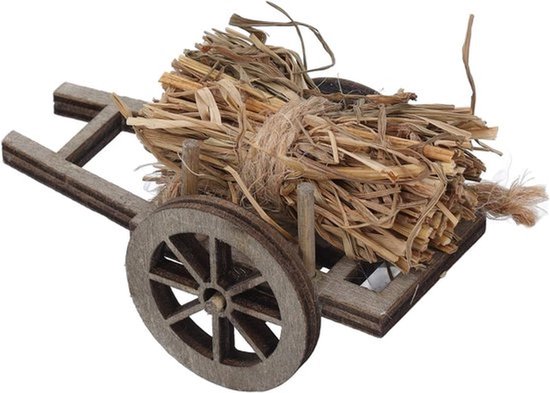 Poppenhuisdecoratie - Miniatuurwagendecoratie - Buitentuin Poppenhuisornament met Levensecht Ontwerp - Educatief Doe-het-zelfspeelgoed voor Woondecoratie - Creatieve Speelgoedaccessoires
