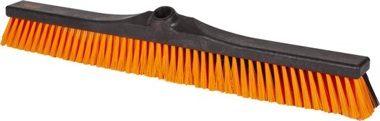 Portuur - OrangeBrush - Combi Bezem - 60 cm- Harde en Zachte haren - Gemaakt van gerecycled kunststof - OB20360 van Portuur
