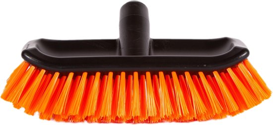 Portuur - OrangeBrush - Hoekschrobber - Schrobber - Medium 28,5 cm - Gemaakt van gerecycled kunststof - OB20155 van Merkloos	