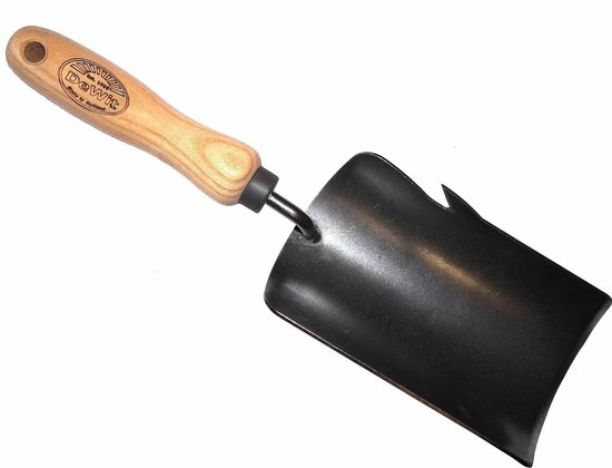 Potgrondschepje met mesje essen handvat 140mm - DEWIT® van DeWit