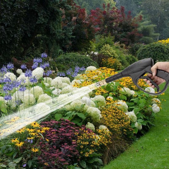Power Washer Douchemond, 2 stuks hogedrukreiniger tips met 1/4 inch snelkoppeling voor tuin patio bewatering auto wassen