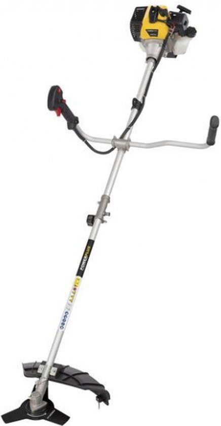Powerplus Benzine Bosmaaier POWXG30410 - Benzine Bosmaaier en Grastrimmer van 32,5 cc met 0,8 l Tankinhoud - Tuingereedschap van Powerplus