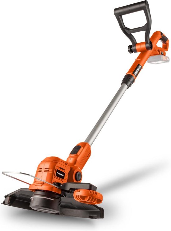 Powerplus Dual Power Accu-grastrimmer POWDPG75411 - 20 V en 260 mm Ø, zonder accu en lader, 2-in-1 tuingereedschap als grastrimmer en kantensnijder voor uw tuin van Powerplus
