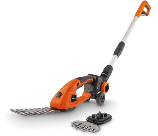 Powerplus - Dual Power Garden - POWDPG75310 - 20 V - Geborsteld - Snijlengte haagschaar: 190 mm - Telescopische gras-/haagschaar - 20V - excl. batterij en lader van Merkloos	