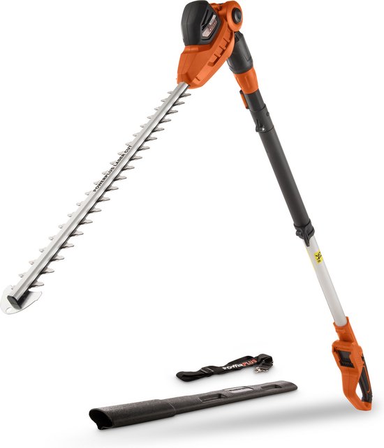 Powerplus Dual Power POWDPG75380 Accu heggenschaar - 40V - Snoeien en knippen - 600mm zwaardlengte - 20mm mesafstand - Telescopisch - Excl. accu en lader - Haagschaar voor tuinonderhoud van Powerplus