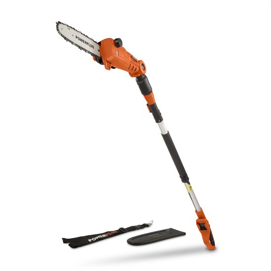 Powerplus Dual Power POWDPG75385 Accu kettingzaag - 40V - Zwaardlengte 300mm - Telescopisch - Automatische kettingsmering - Excl. accu en lader - Incl. 1x ketting en 1x zwaard van Powerplus