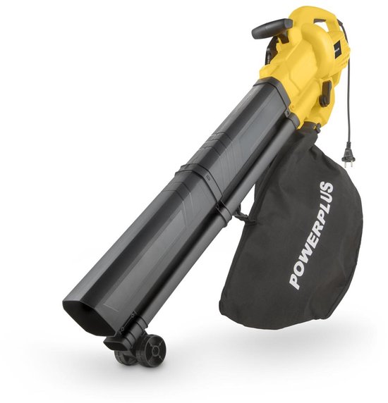 Powerplus Elektrische Bladblazer POWEG4030 - Elektrische Bladblazer en Bladzuiger van 3300 W - Tuingereedschap van Merkloos	