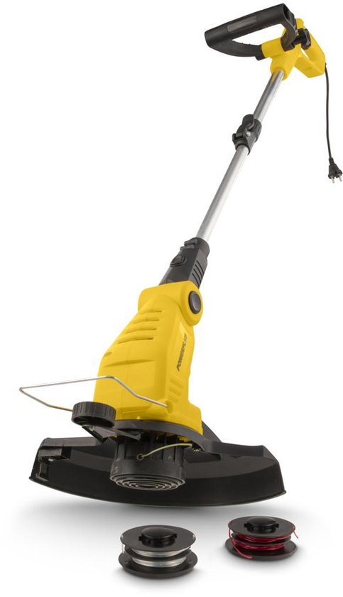 Powerplus Elektrische Grastrimmer POWXG30031 - 450 W en 300 mm Ø, 2-in-1 tuingereedschap als grastrimmer en kantensnijder voor uw tuin van Powerplus